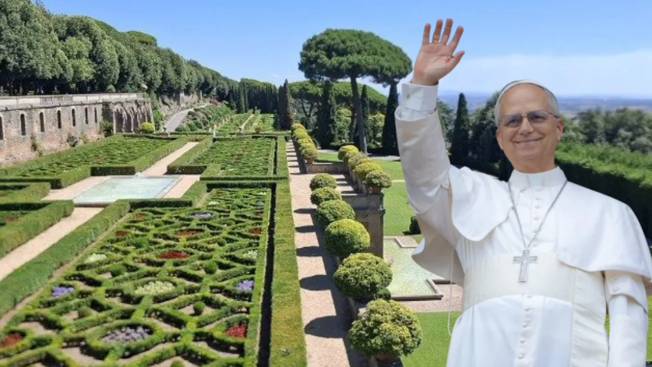 Eröffnung und Segnung des Borgo Laudato si´ mit Papst Leo XVI.