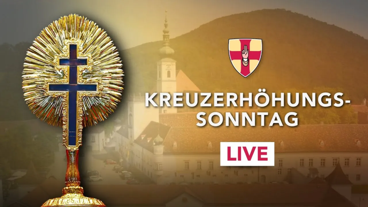 Heilige Messe am Fest der Kreuzerhöhung in Heiligenkreuz