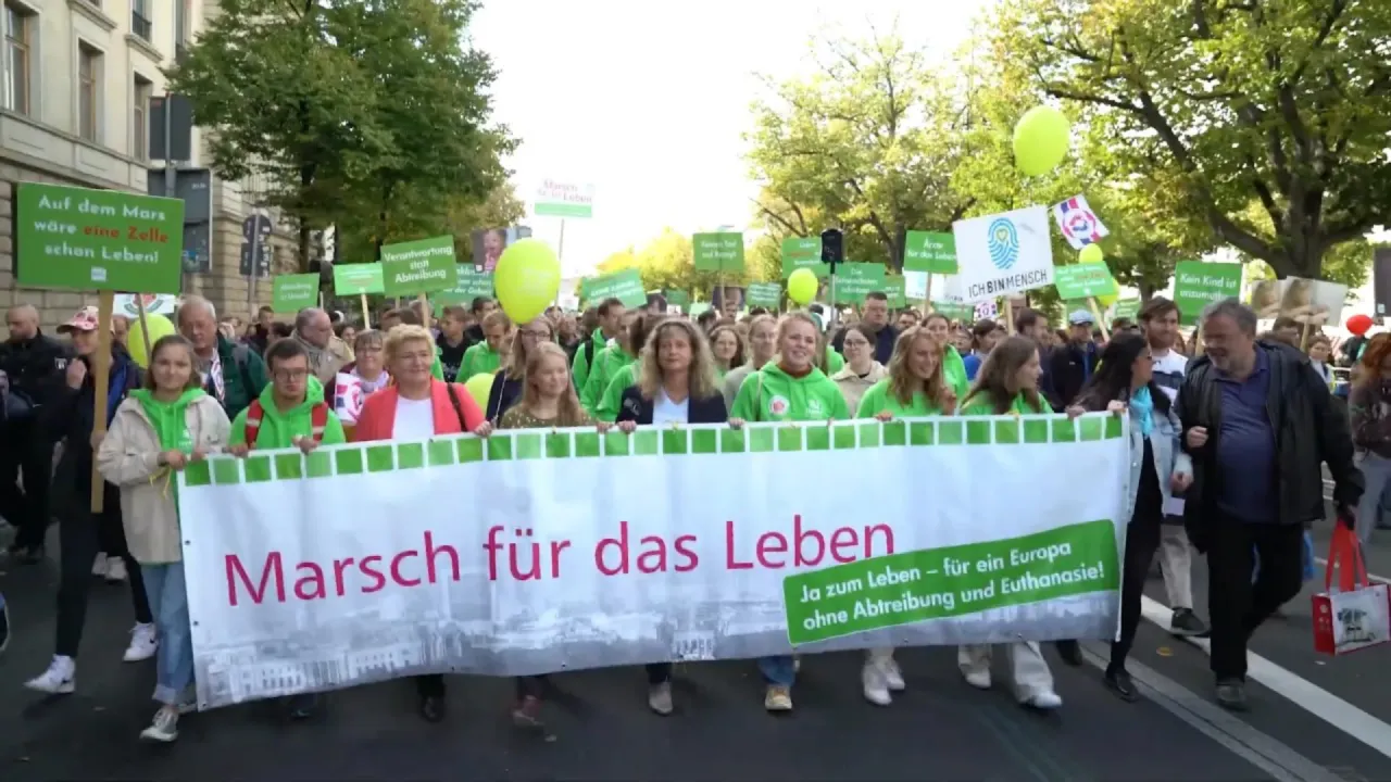Marsch für das Leben 2025 aus Berlin und Köln