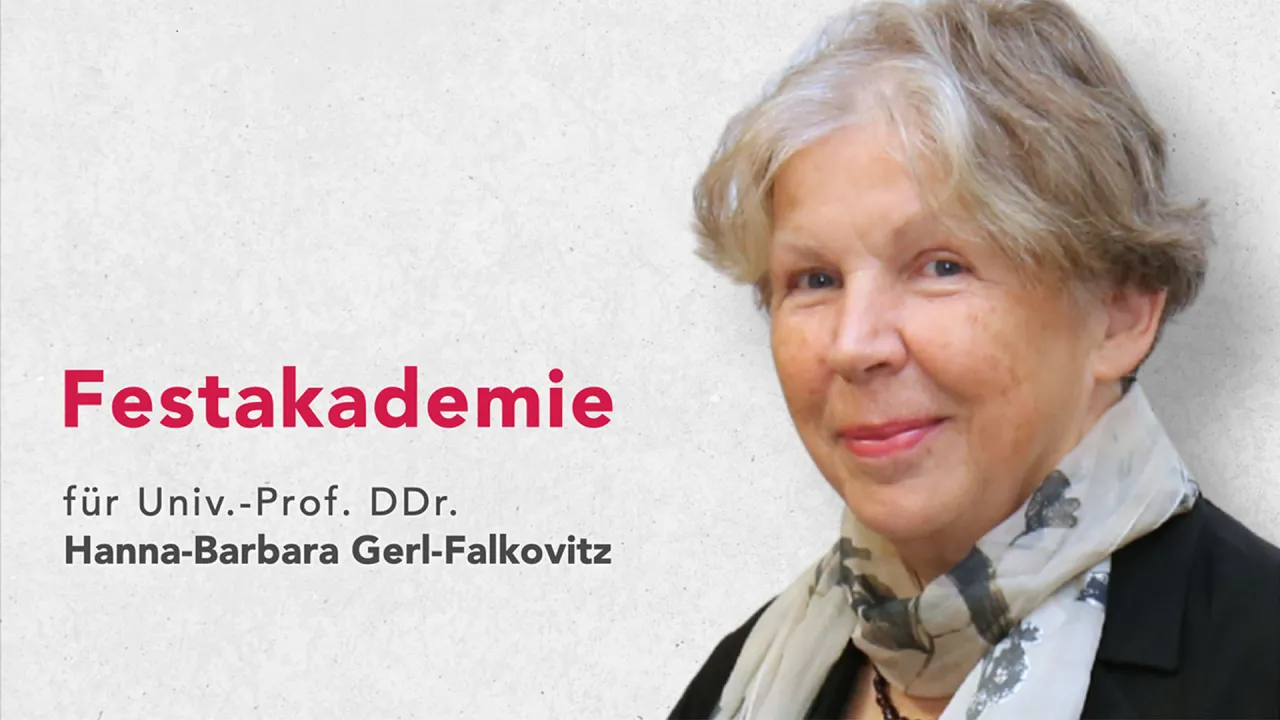 Festakademie für Univ.-Prof. DDDr. Hanna-Barbara Gerl-Falkovitz (1. Teil)