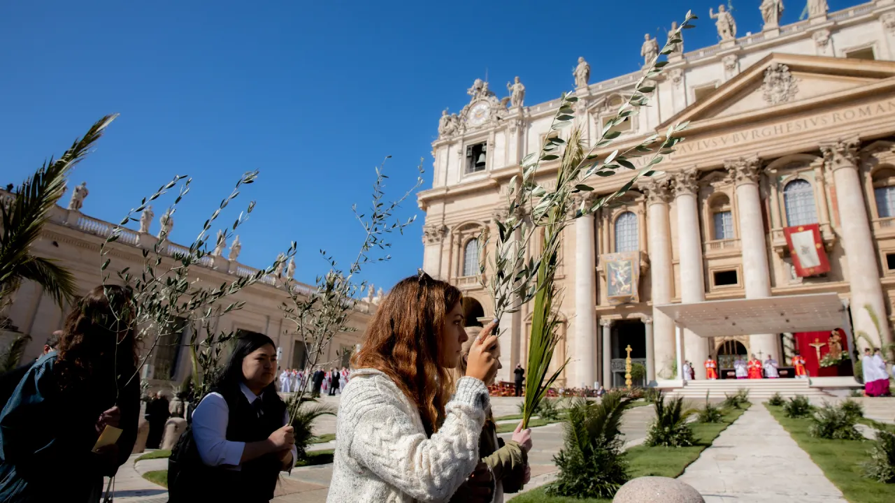 LIVE: Heilige Messe mit Papst Leo XIV. am Sonntag der Passion des Herrn