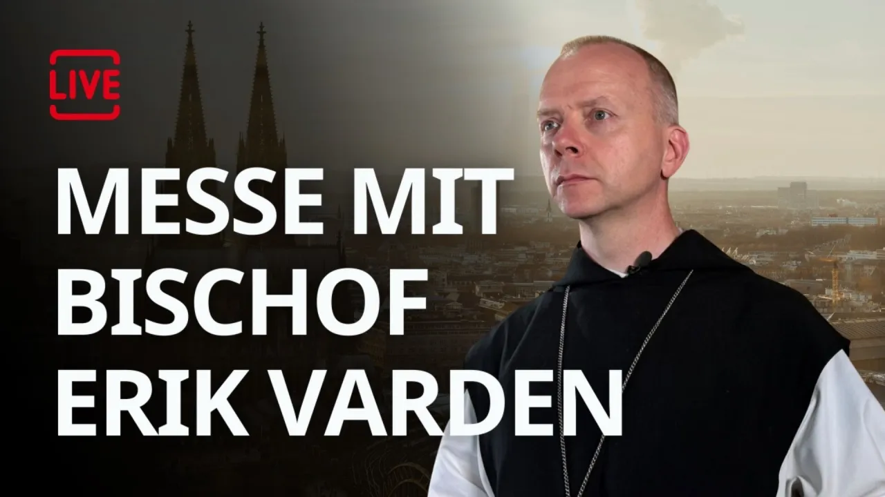 LIVE: Heilige Messe mit Bischof Erik Varden OCSO, Bischof von Trondheim | Basilika St. Ursula Köln
