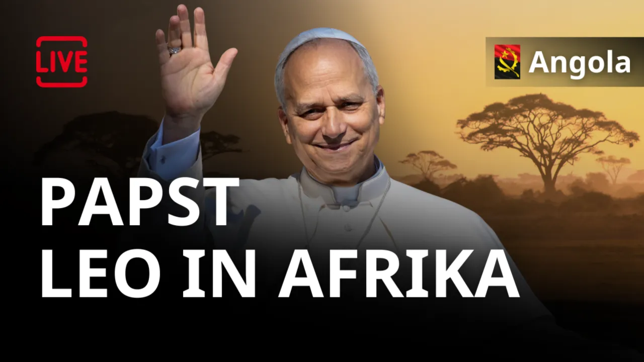 LIVE: Papst Leo XIV. in Angola - Heilige Messe in Kilamba