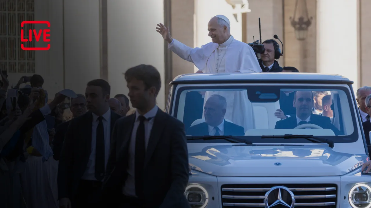 Generalaudienz mit Papst Leo XIV. am Mittwoch, 27.05.2026
