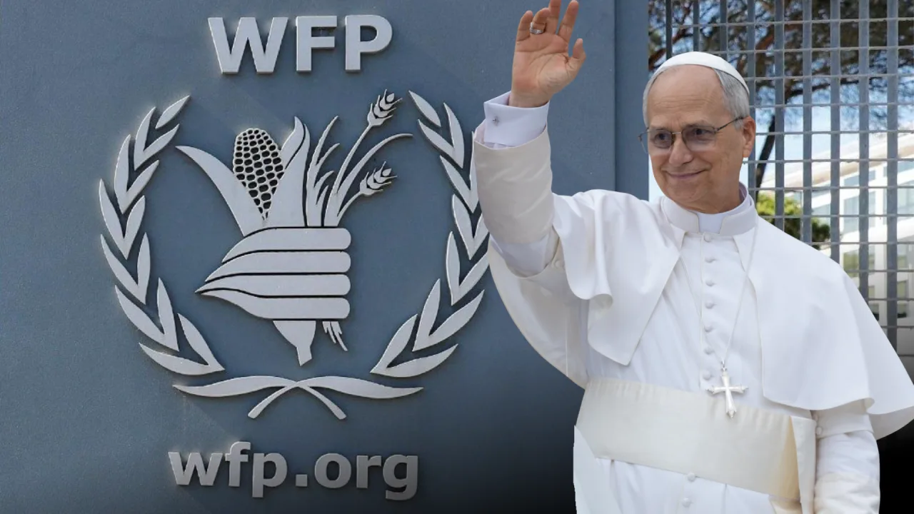 Papst Leo XIV. besucht den Sitz des Welternährungsprogramms (WFP) in Rom