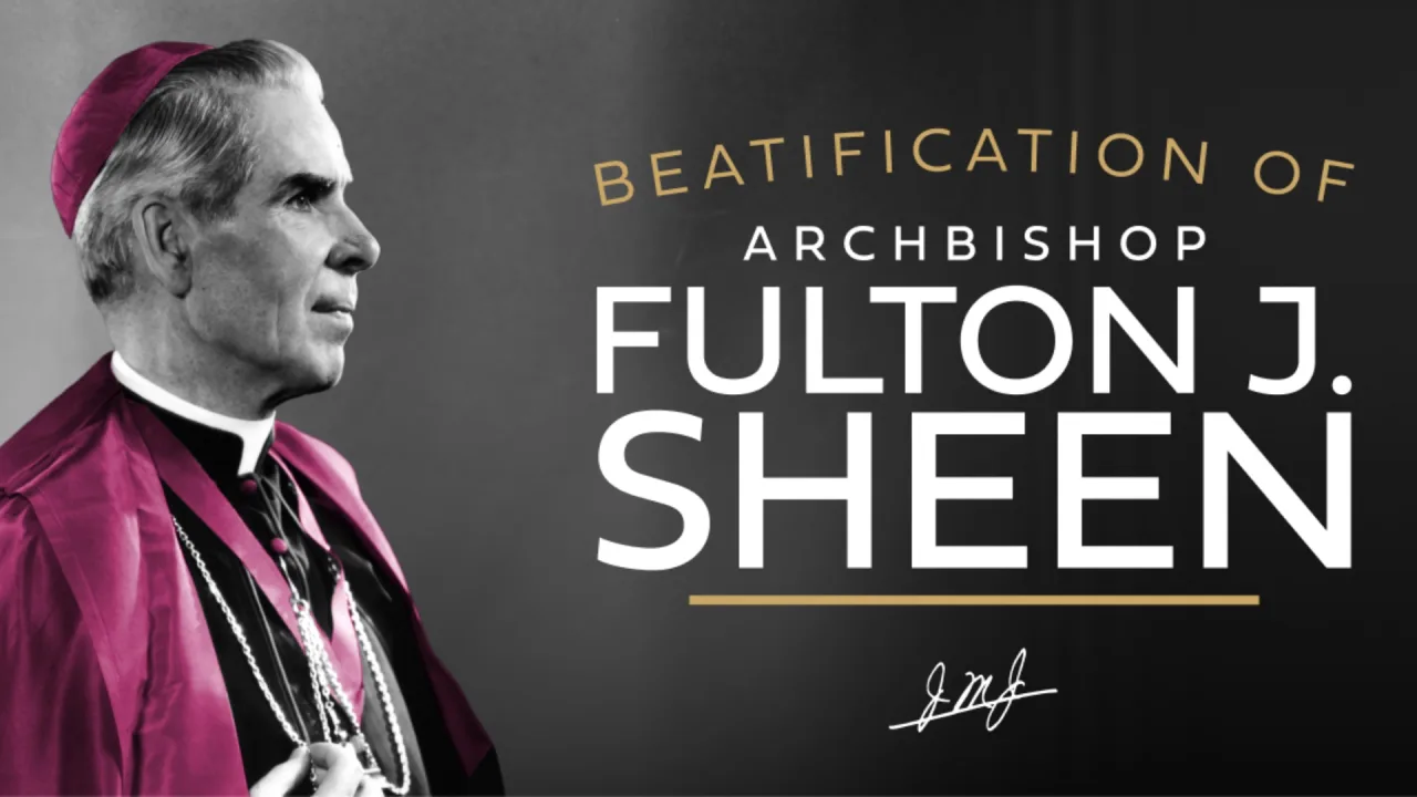 Heilige Messe und Seligsprechung von Erzbischof Fulton J. Sheen